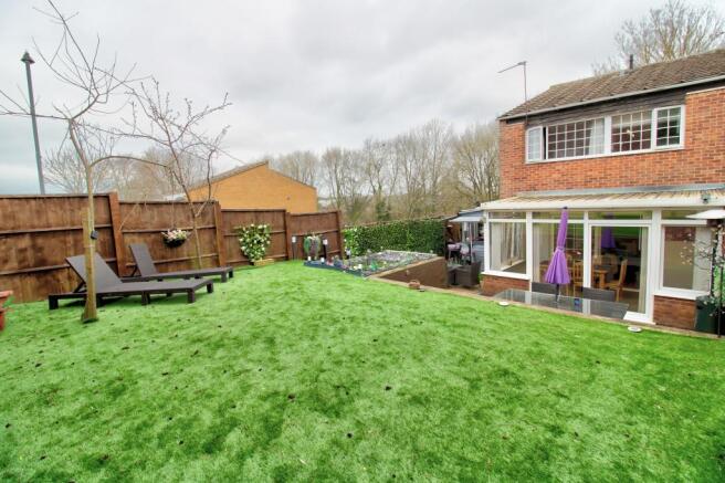 Garden to rear view