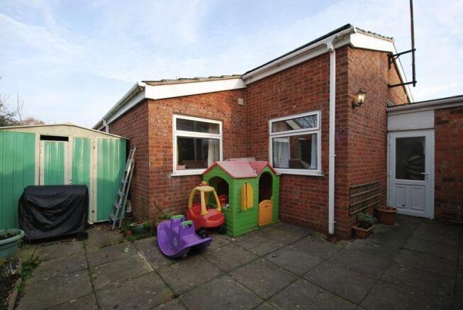 Rear of Property