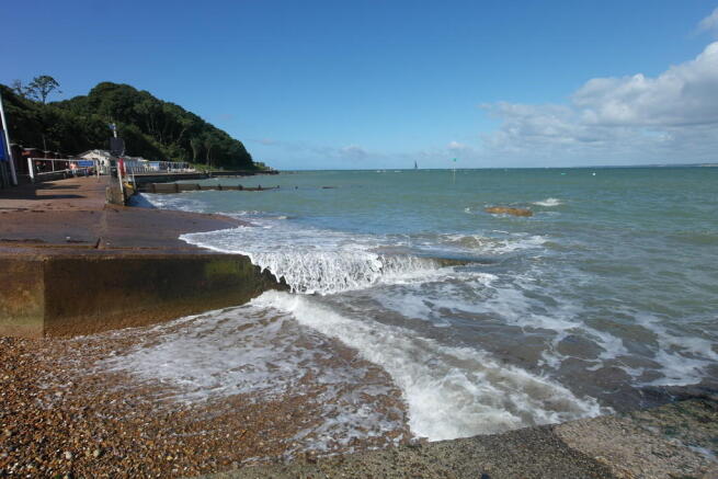 Colwell Bay beach...