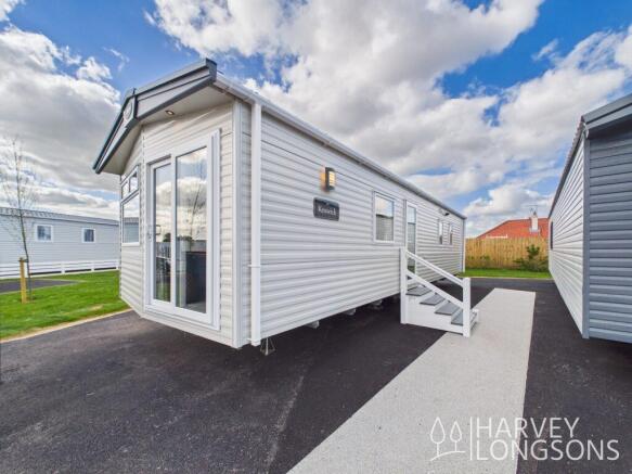 Exterior of the ABI Keswick Holiday Caravan at Pak