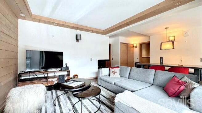 Living room apartment with panoramic views Courche