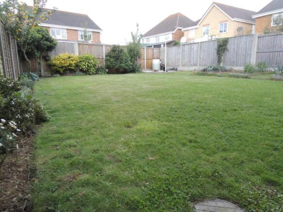 Rear garden