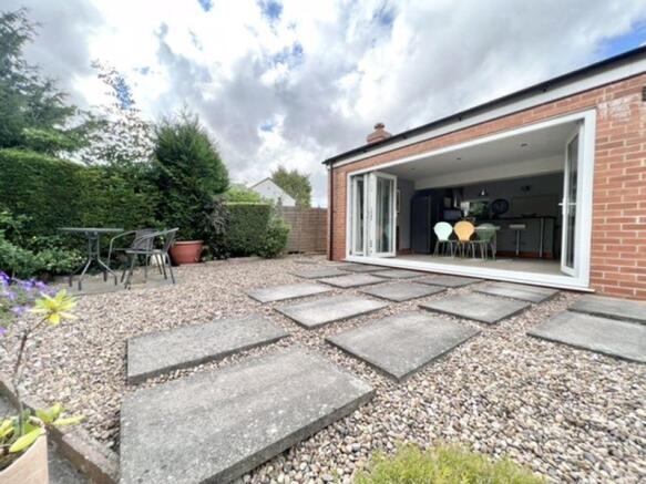 Patio to bifolds
