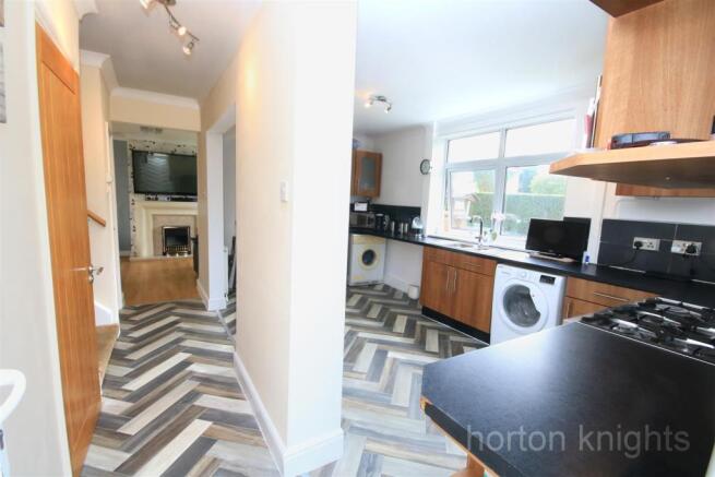 OPEN HALL INTO KITCHEN
