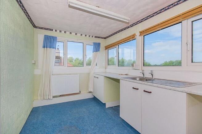 Upstairs kitchen