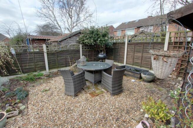 Garden at Back