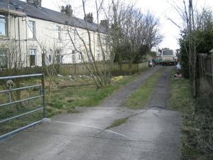 Land at rear