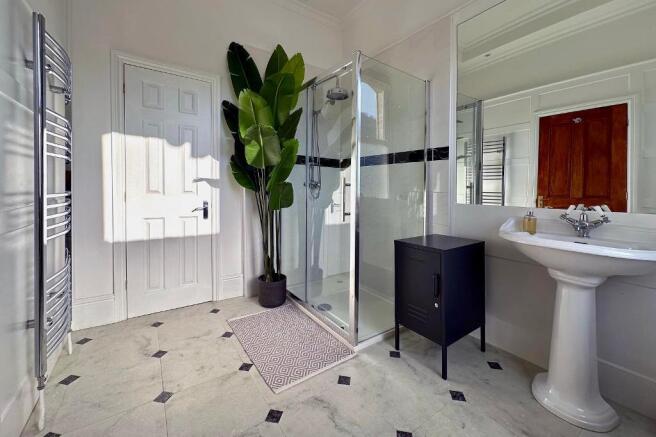 En suite shower room to bedroom 1