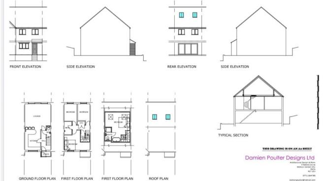 Approved Plans for Loft Conversion