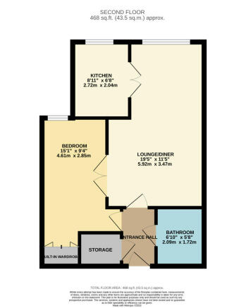 Floorplan - Davies Court, Metcalfe Drive, Romil...