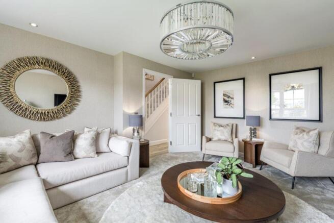 4 bed detached home lounge