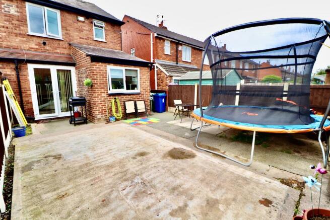 Rear garden