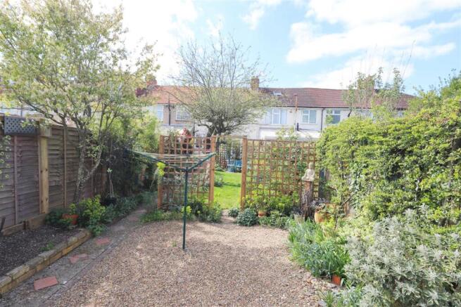 Rear garden view