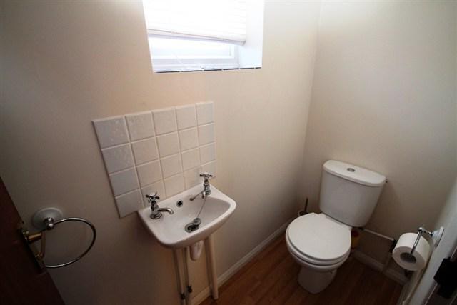 Downstairs cloakroom