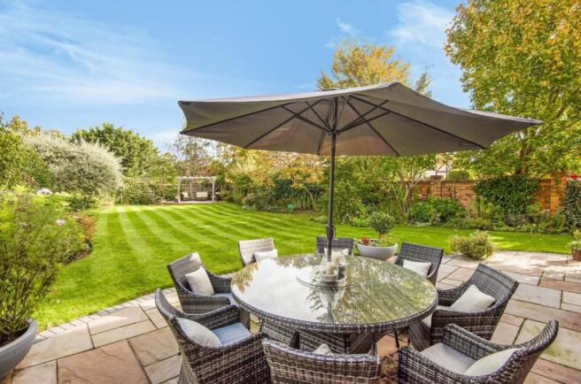 Rear garden