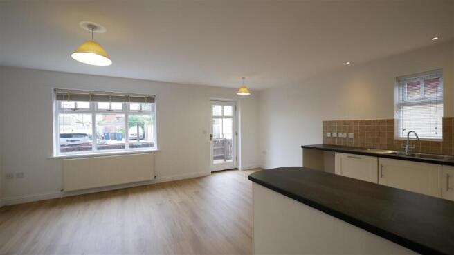 Open plan kitchen