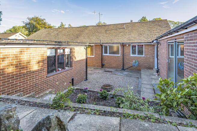 REAR GARDEN WITH SHED