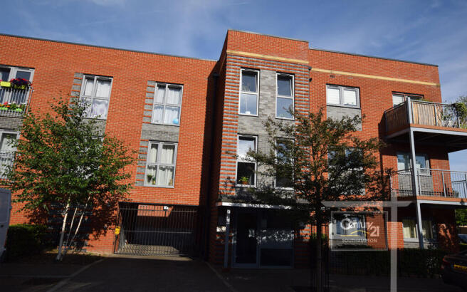 FRONT OF THE PROPERTY