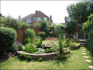 Rear garden