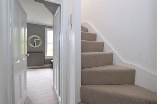 Stairs to loft...
