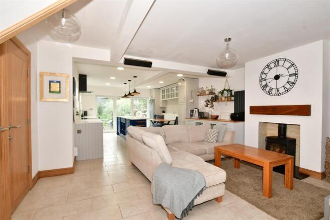 Living Room/ Kitchen/ Dining Area