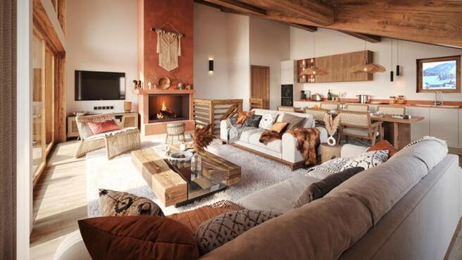 The chalet for sale