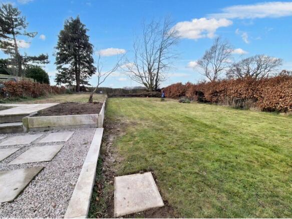Rear garden
