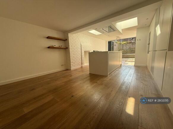 Living Room, Kitchen