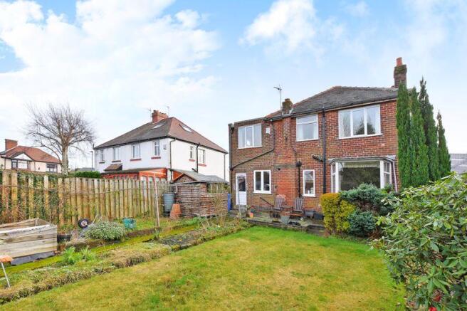 Rear of Property