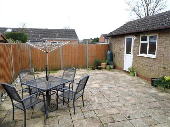 Rear garden