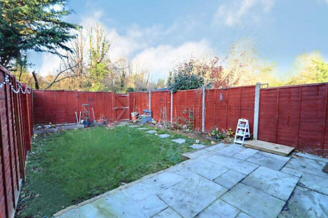 Rear garden