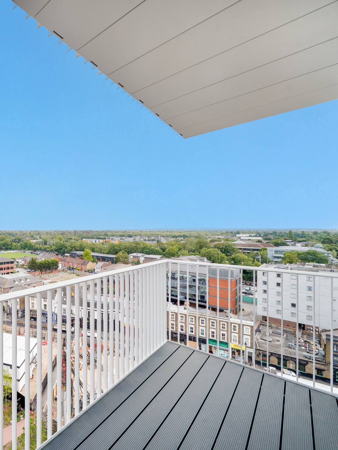 Private balcony available