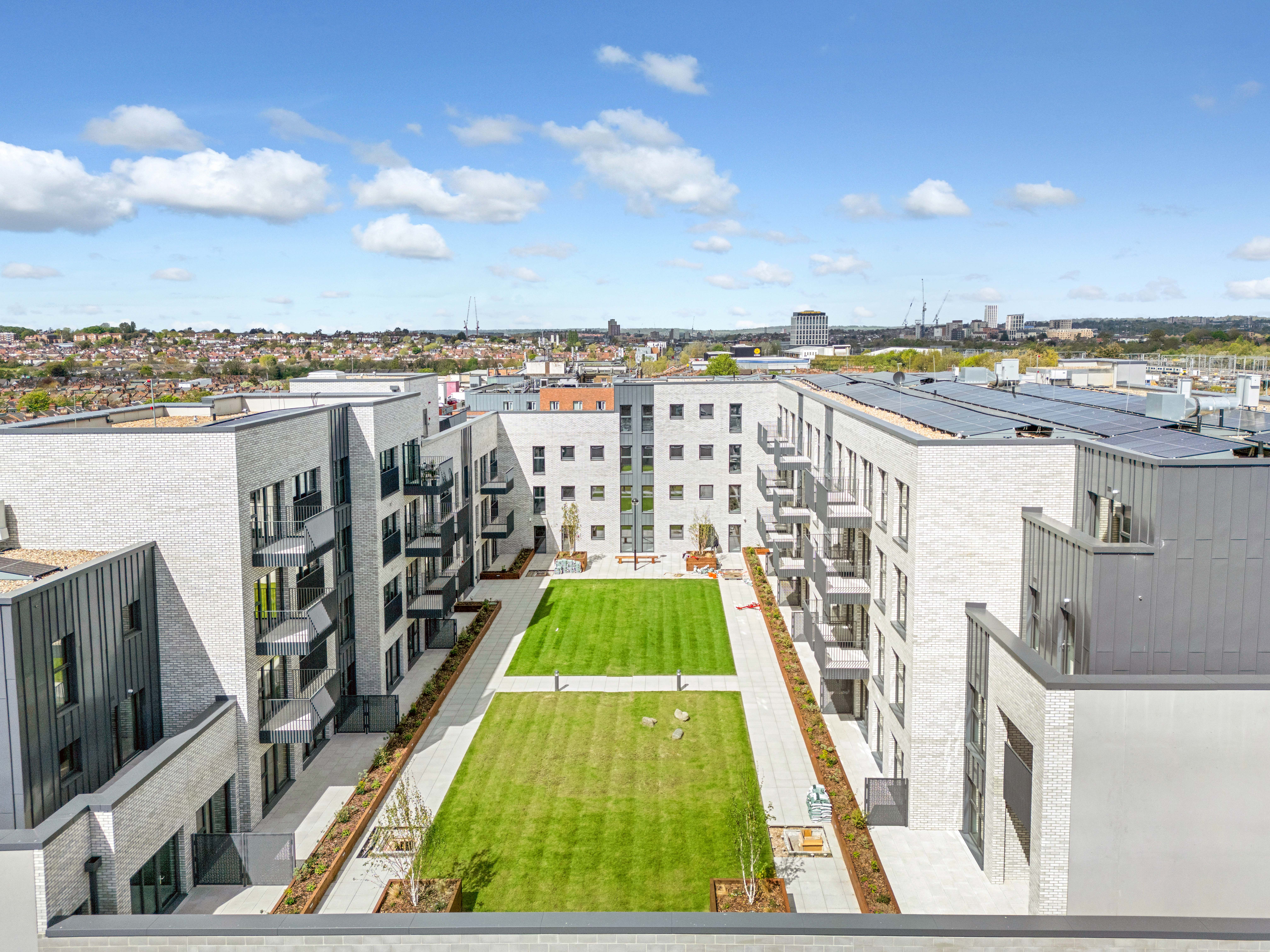 Communal courtyard