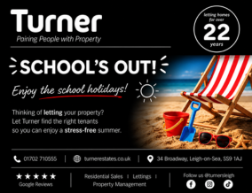 Get brand editions for Turner Sales & Lettings, Leigh-on-Sea