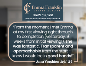 Get brand editions for Emma Franklin Estate Agents, Stratford-Upon-Avon and Warwickshire