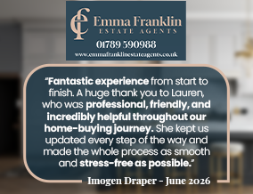 Get brand editions for Emma Franklin Estate Agents, Stratford-Upon-Avon and Warwickshire