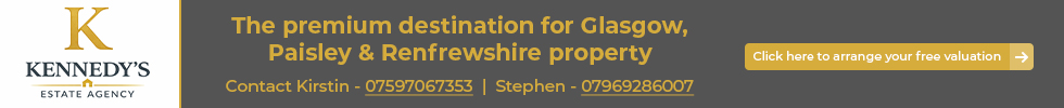 Get brand editions for Kennedy's Estate Agency, Covering Glasgow, Renfrewshire & Paisley