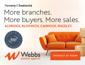 Get brand editions for Webbs Estate Agents, Rugeley