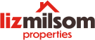 Liz Milsom Properties, Swadlincote Estate Agent Logo
