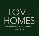 LOVE HOMES, Garstang Estate Agent Logo