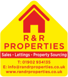 R & R Properties, Wolverhampton Estate Agent Logo