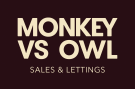 Monkey vs Owl, Derby Estate Agent Logo