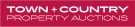 Town & Country Property Auctions, Crewe Estate Agent Logo