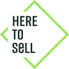 HERE TO SELL, Covering London Estate Agent Logo