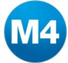 M4 Property Consultants, Newport Estate Agent Logo