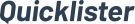Quicklister logo