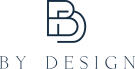 By Design, - logo