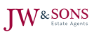 J W & SONS ESTATE AGENTS, Covering London Estate Agent Logo