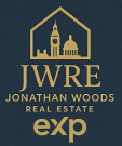JWRE Jonathan Woods Real Estate, Powered by eXp logo