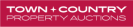 Town & Country Property Auctions, Manchester Estate Agent Logo